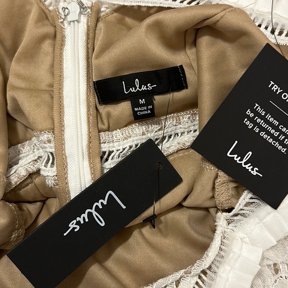 NWT Lulus Garden Soirée White Lace Sleeveless Tiered Midi Dress - Picture 8 of 12